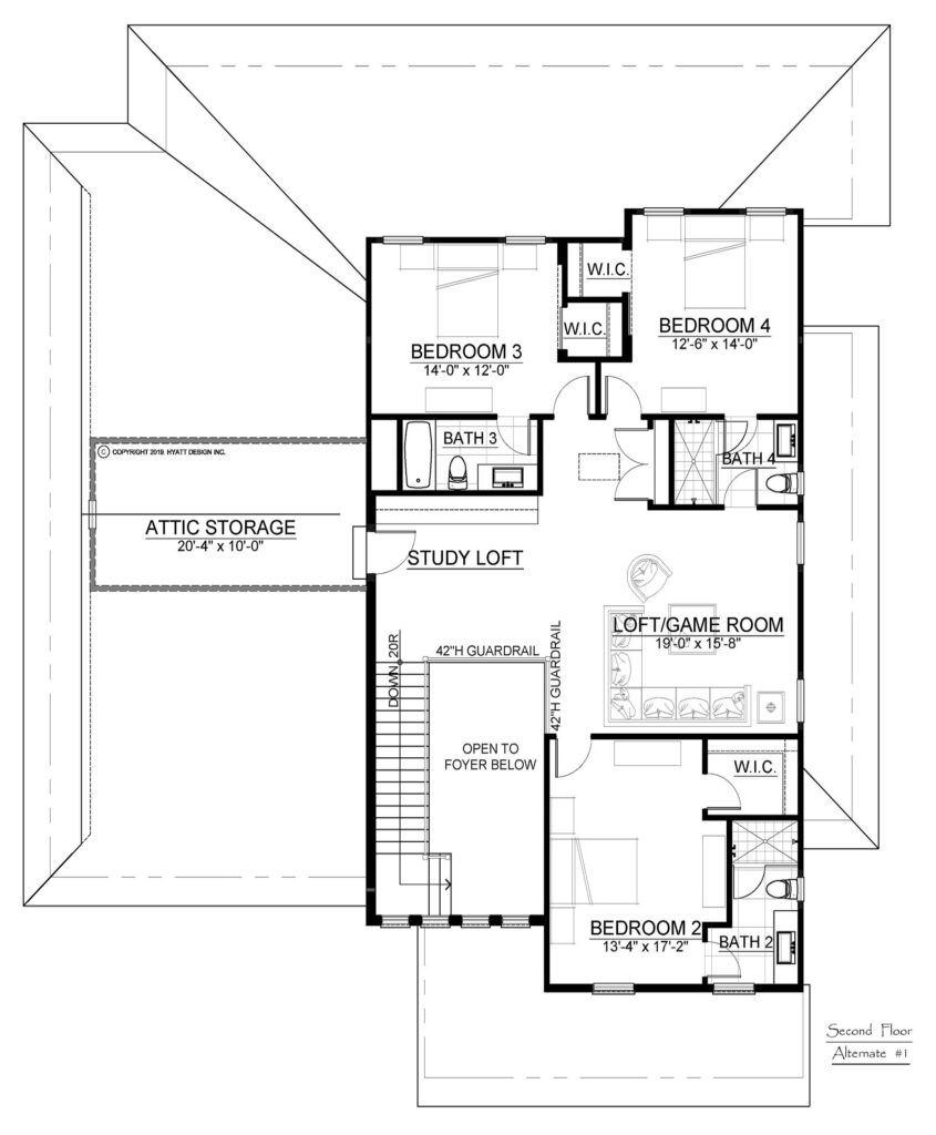 Laureate Park - Floor Plan 2nd Floor Option A