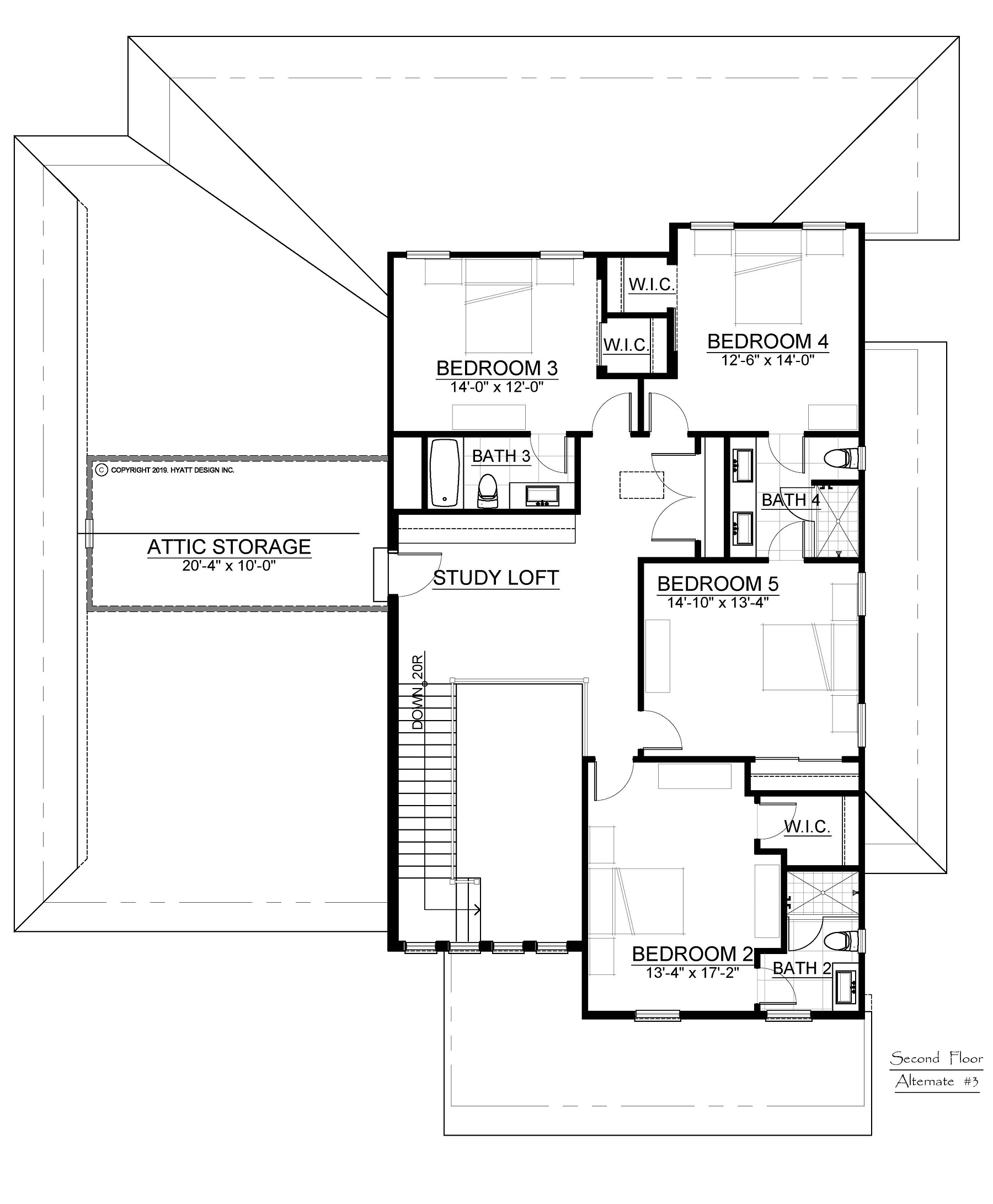 Laureate Park - Floor Plan 2nd Floor Option B